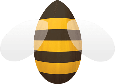 an almond bee